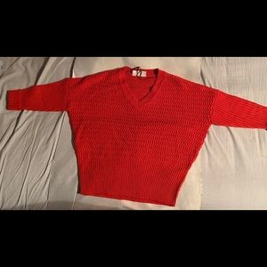 Noisy May Red Sweater